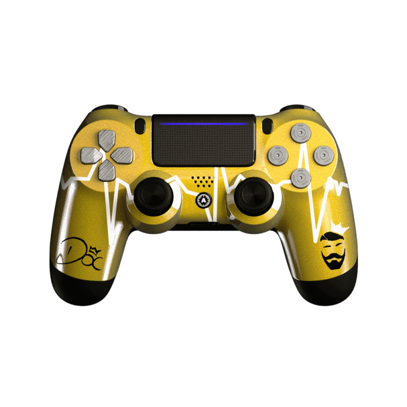 PS4 Custom controller DOC Gold