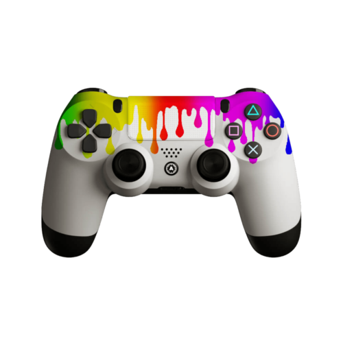 AIM Flowing White PS4 Controller