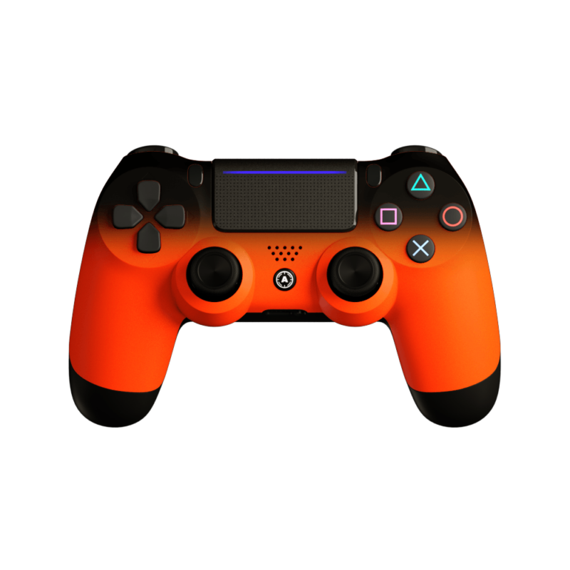 Aim Neon Orange Shadow PS4 Controller