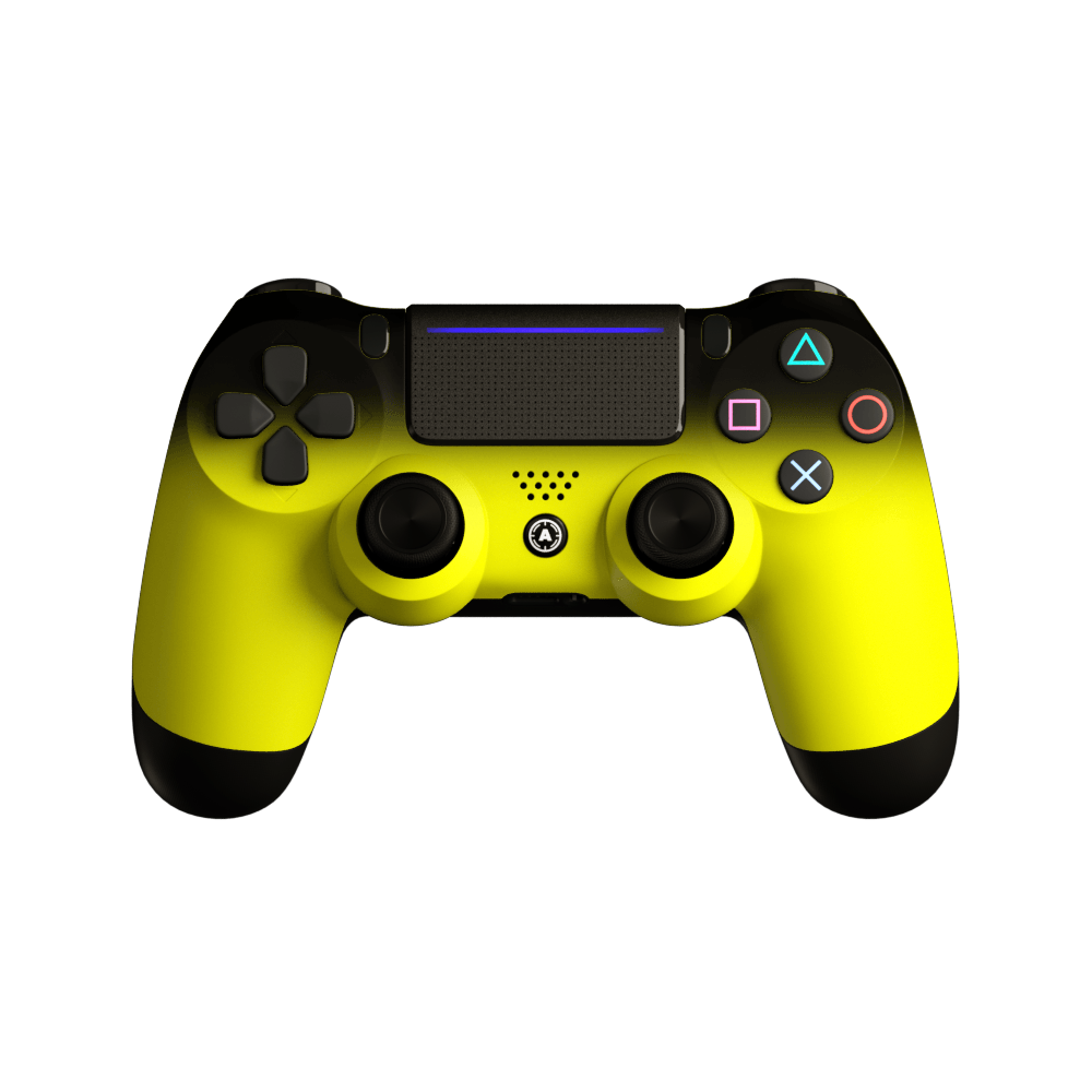 Aim Neon Yellow Shadow PS4 Controller
