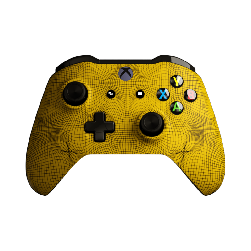 yellow xbox one controller