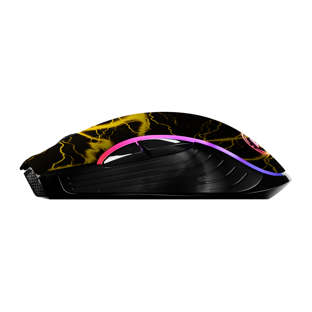 Aim Storm Yellow RGB Mouse