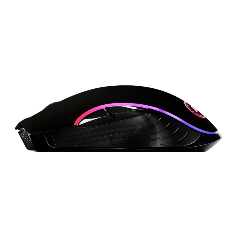 Aim Black Soft Touch RGB Mouse