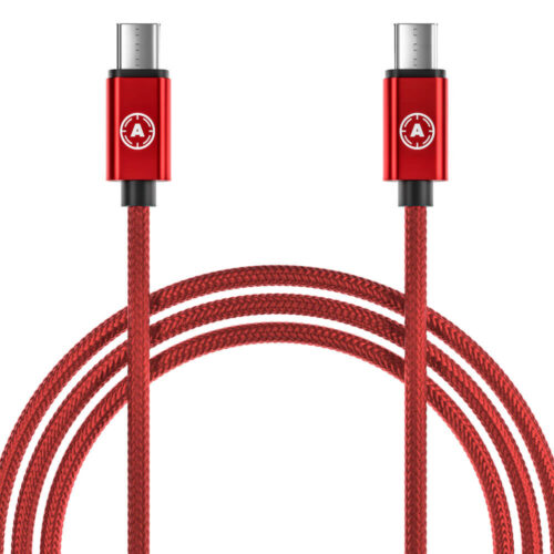 PS5 Rojo Alu AiM USB C Cable - 3m