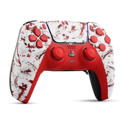 Joker White Fullprint PS5 Aim Controller - Aimcontrollers