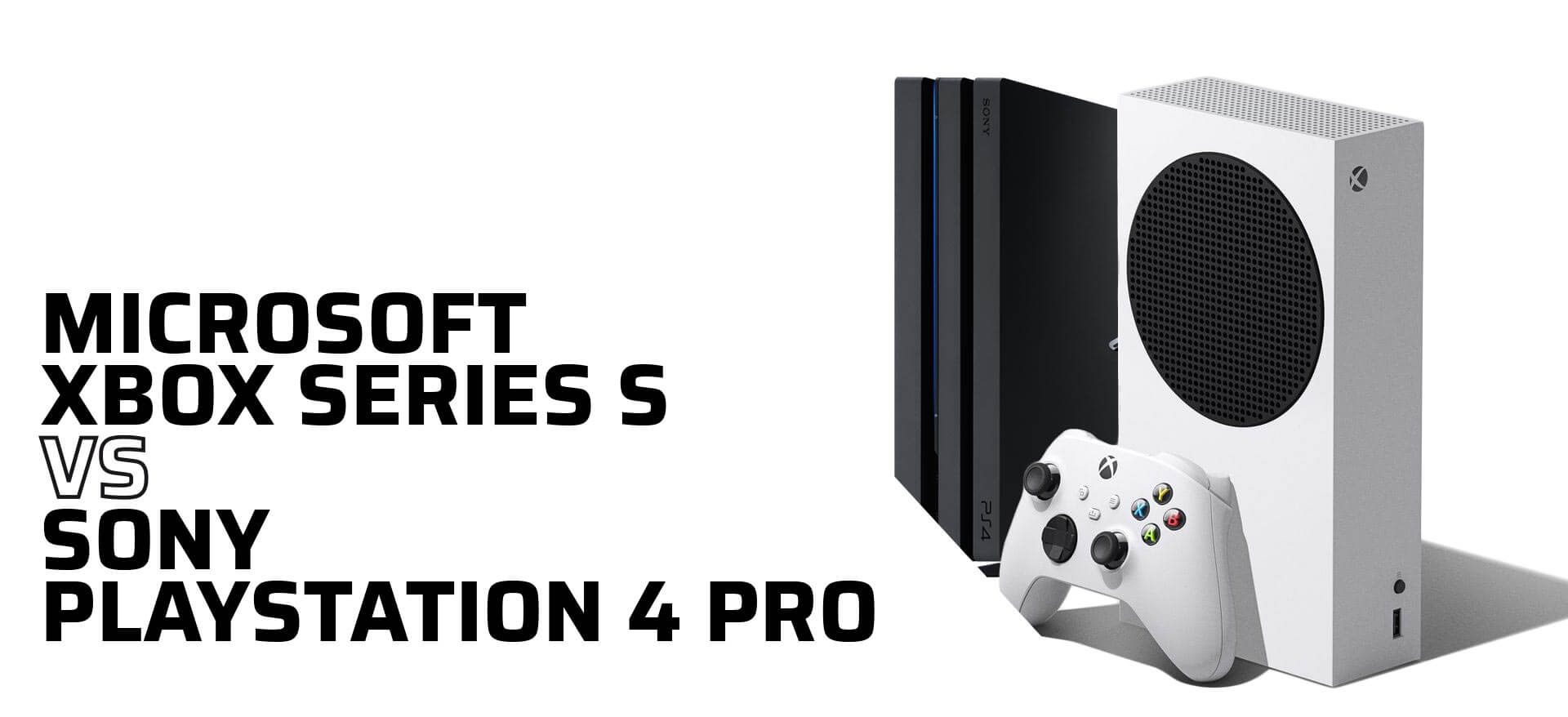 Microsoft Xbox S vs Sony PlayStation 4 Pro AimControllers