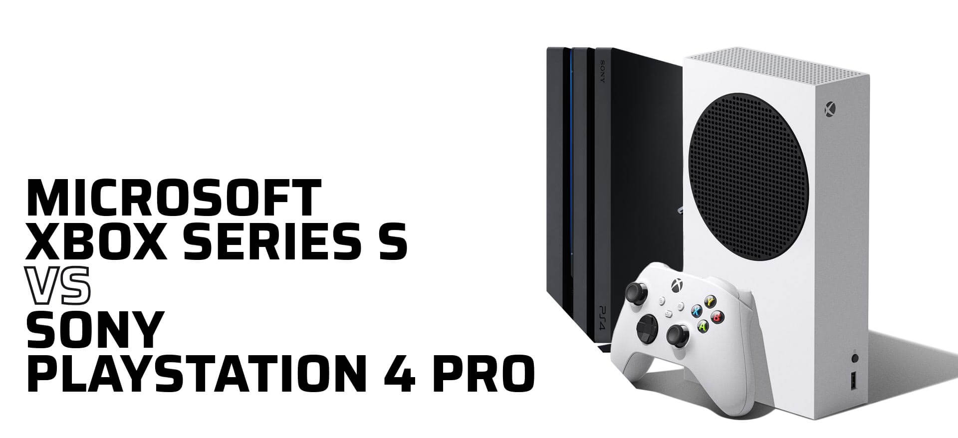 Comparan a PS4 Pro con Xbox Series S en nuevo video