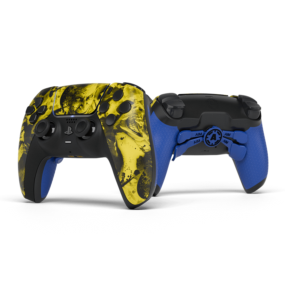 Joker Yellow Outlet PS5 Aim Controller AimControllers