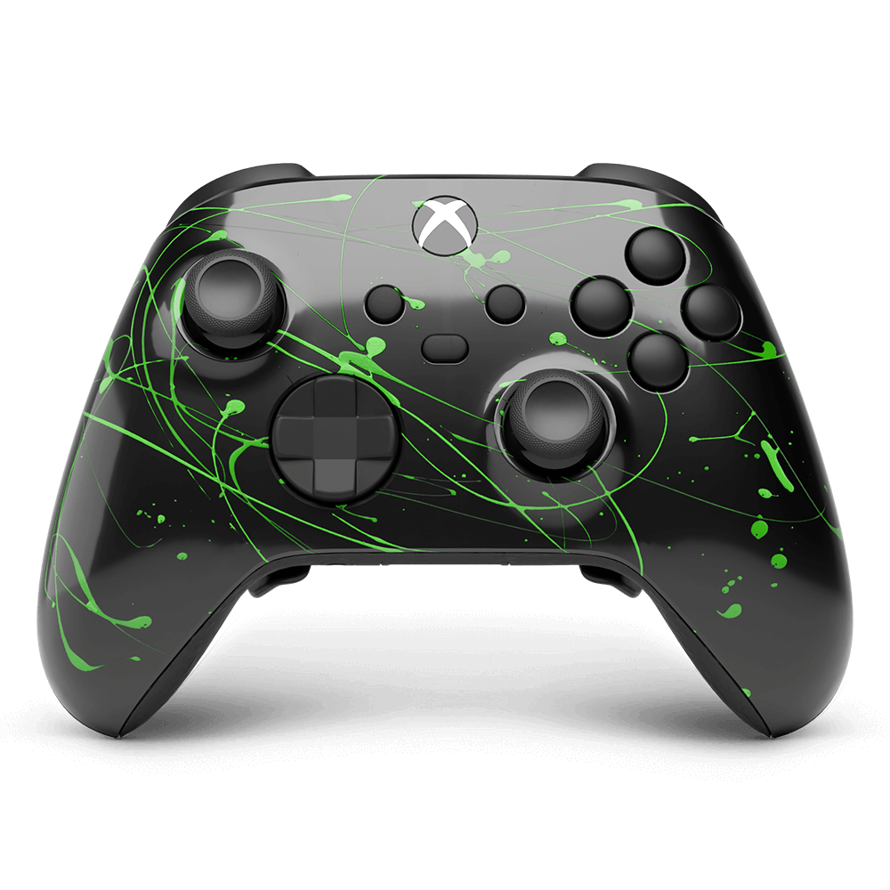 Aim Green Splatter Xbox Series X