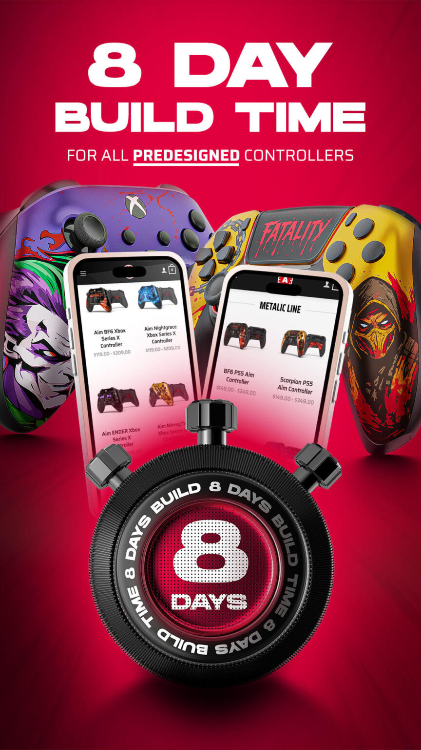 Customizable PlayStation and Xbox Controllers 🎮 - Play like a Pro with ...