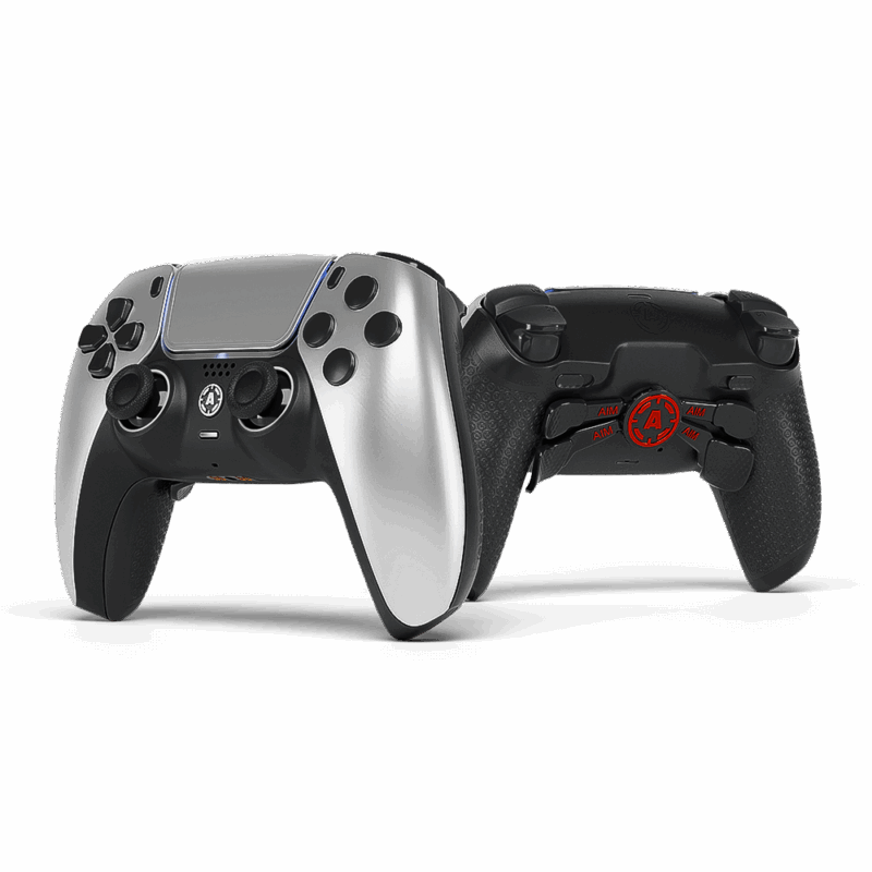 Titan Silver PS5 Aim Controller