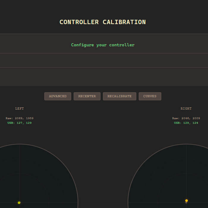Stick Configuration 1/3