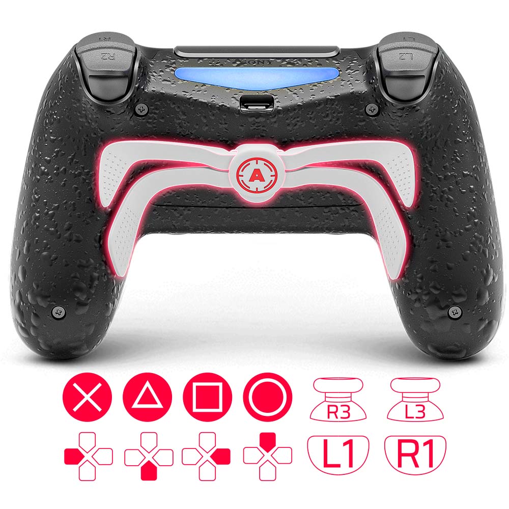 Four programmable back paddles