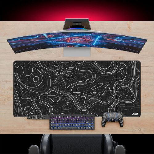 MOUSEPAD XXL TOPO BLACK